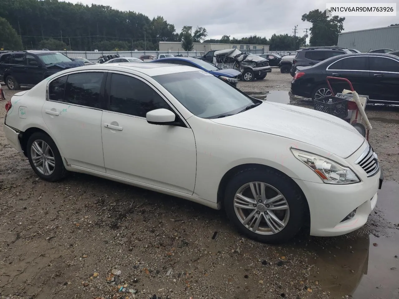 2013 Infiniti G37 VIN: JN1CV6AR9DM763926 Lot: 71631054