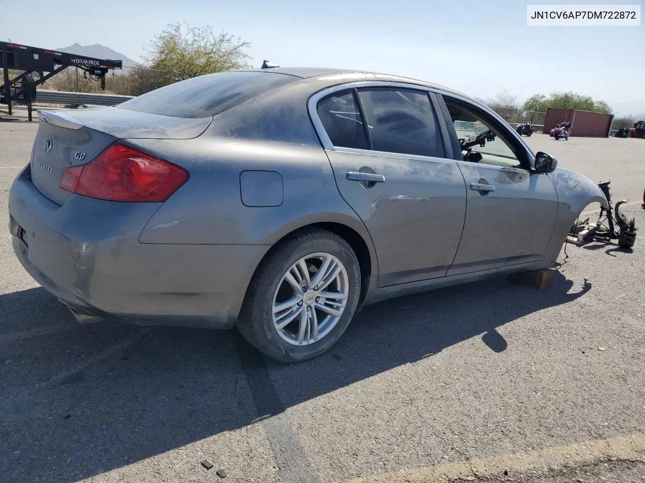 2013 Infiniti G37 Base VIN: JN1CV6AP7DM722872 Lot: 71662044