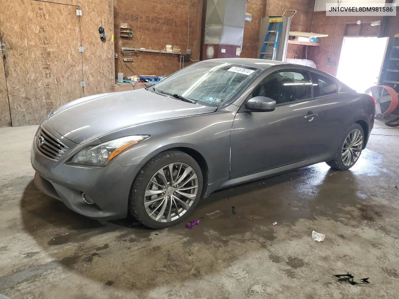 2013 Infiniti G37 VIN: JN1CV6EL8DM981586 Lot: 71737874