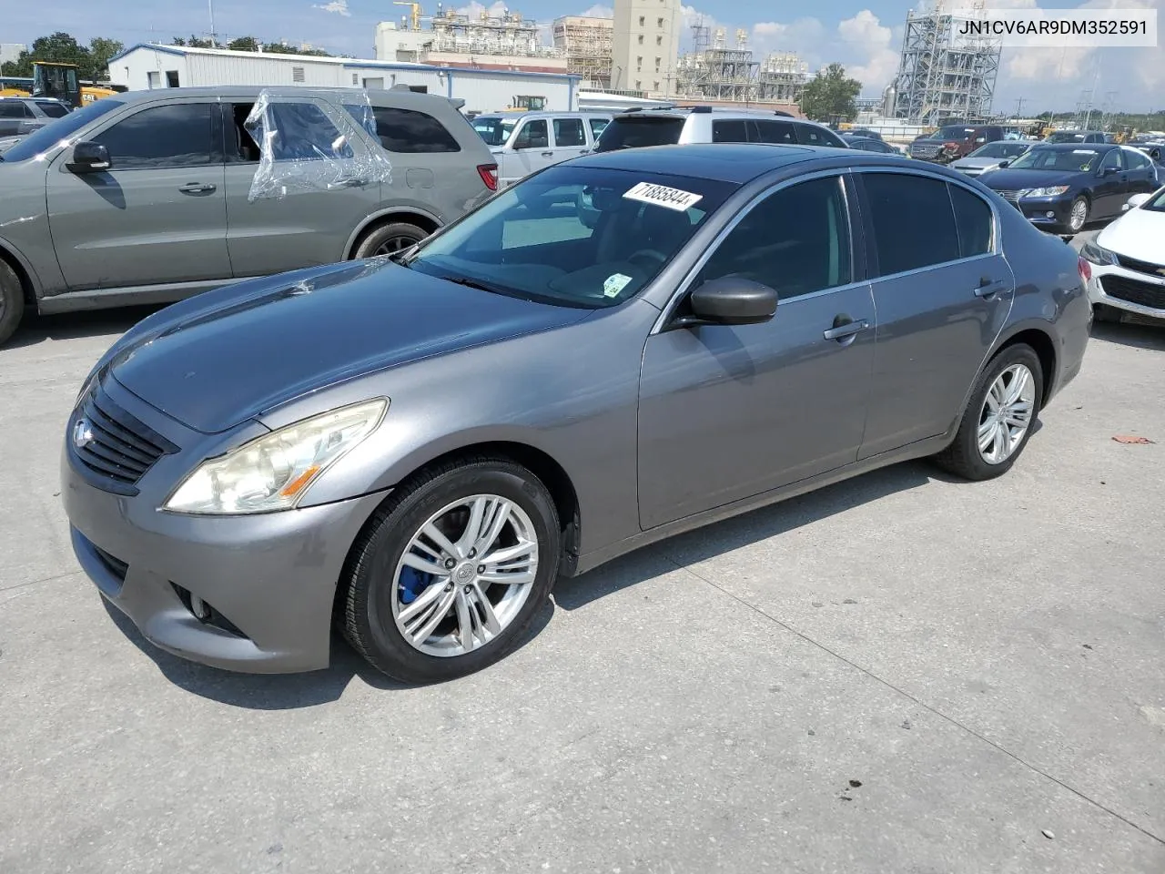 2013 Infiniti G37 VIN: JN1CV6AR9DM352591 Lot: 71885844