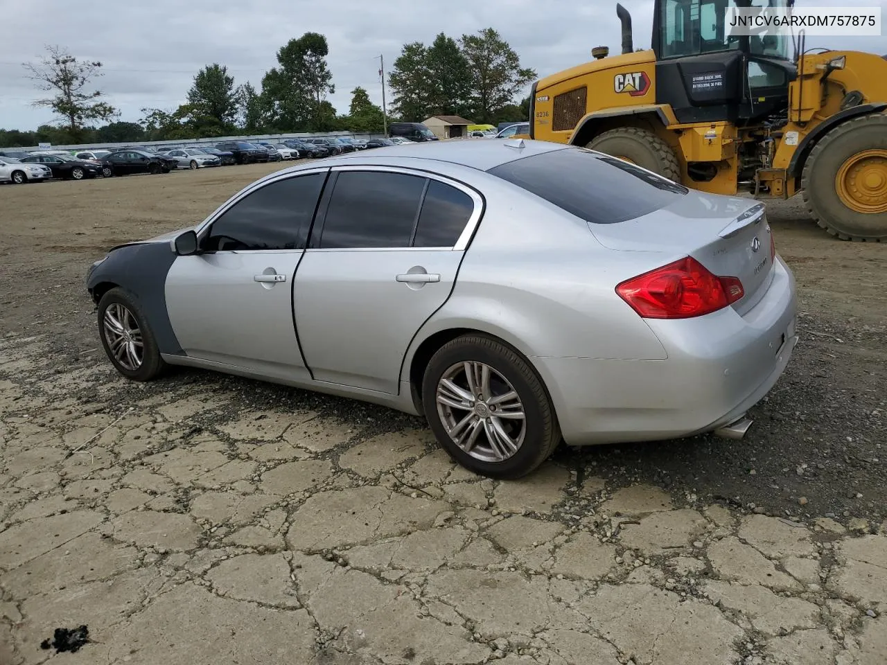 2013 Infiniti G37 VIN: JN1CV6ARXDM757875 Lot: 71890564