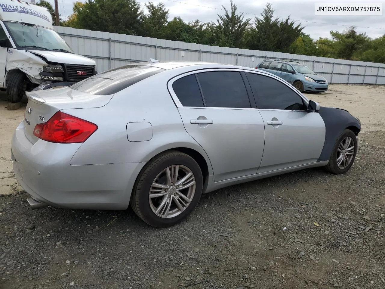 2013 Infiniti G37 VIN: JN1CV6ARXDM757875 Lot: 71890564