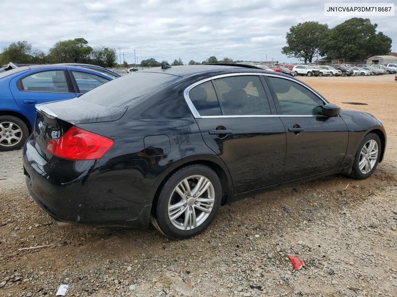 2013 Infiniti G37 Base VIN: JN1CV6AP3DM718687 Lot: 71955084