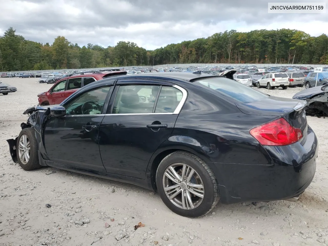 2013 Infiniti G37 VIN: JN1CV6AR9DM751159 Lot: 72112274