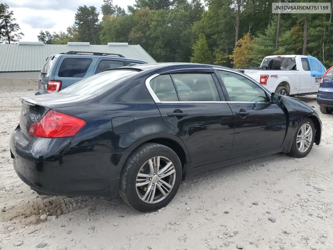 2013 Infiniti G37 VIN: JN1CV6AR9DM751159 Lot: 72112274