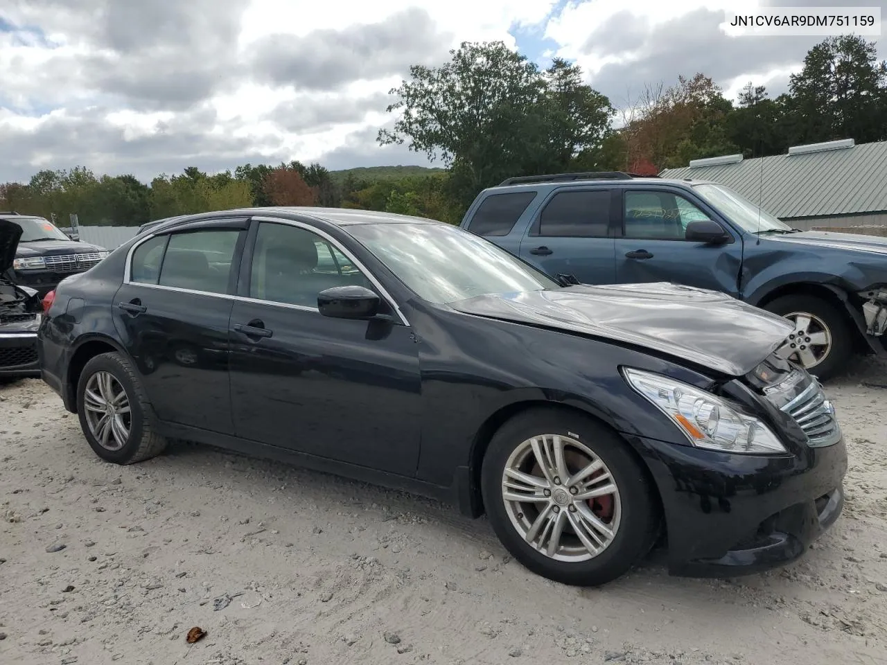 2013 Infiniti G37 VIN: JN1CV6AR9DM751159 Lot: 72112274