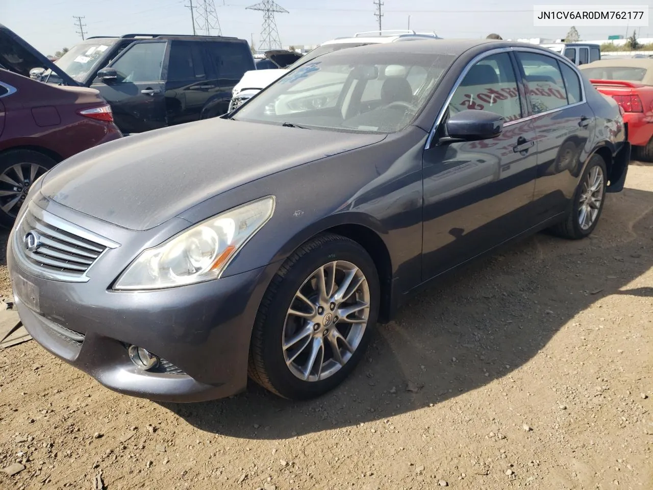 2013 Infiniti G37 VIN: JN1CV6AR0DM762177 Lot: 72168804