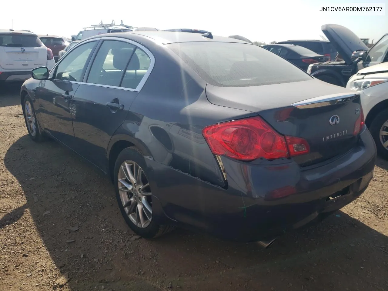 2013 Infiniti G37 VIN: JN1CV6AR0DM762177 Lot: 72168804