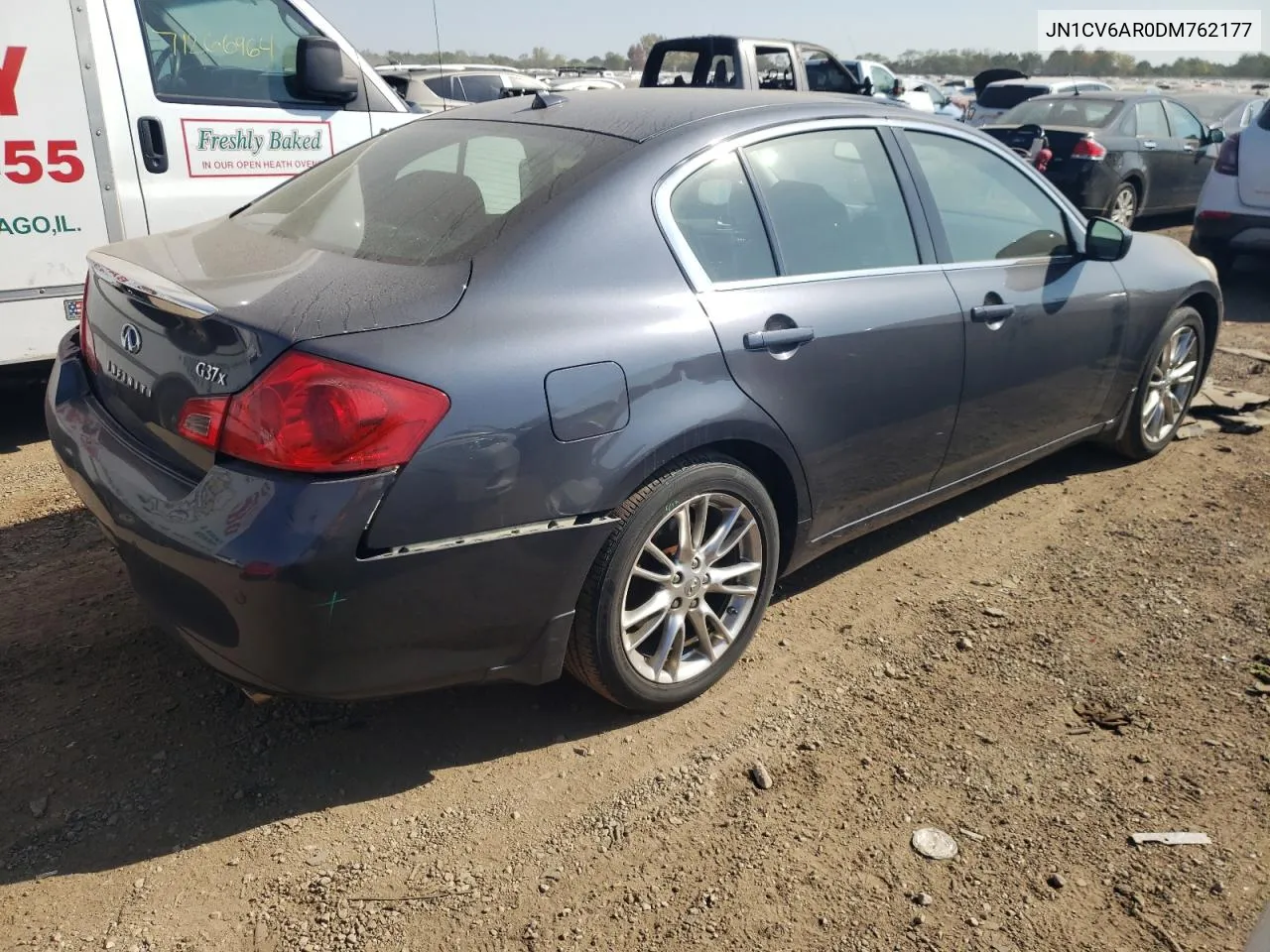 2013 Infiniti G37 VIN: JN1CV6AR0DM762177 Lot: 72168804