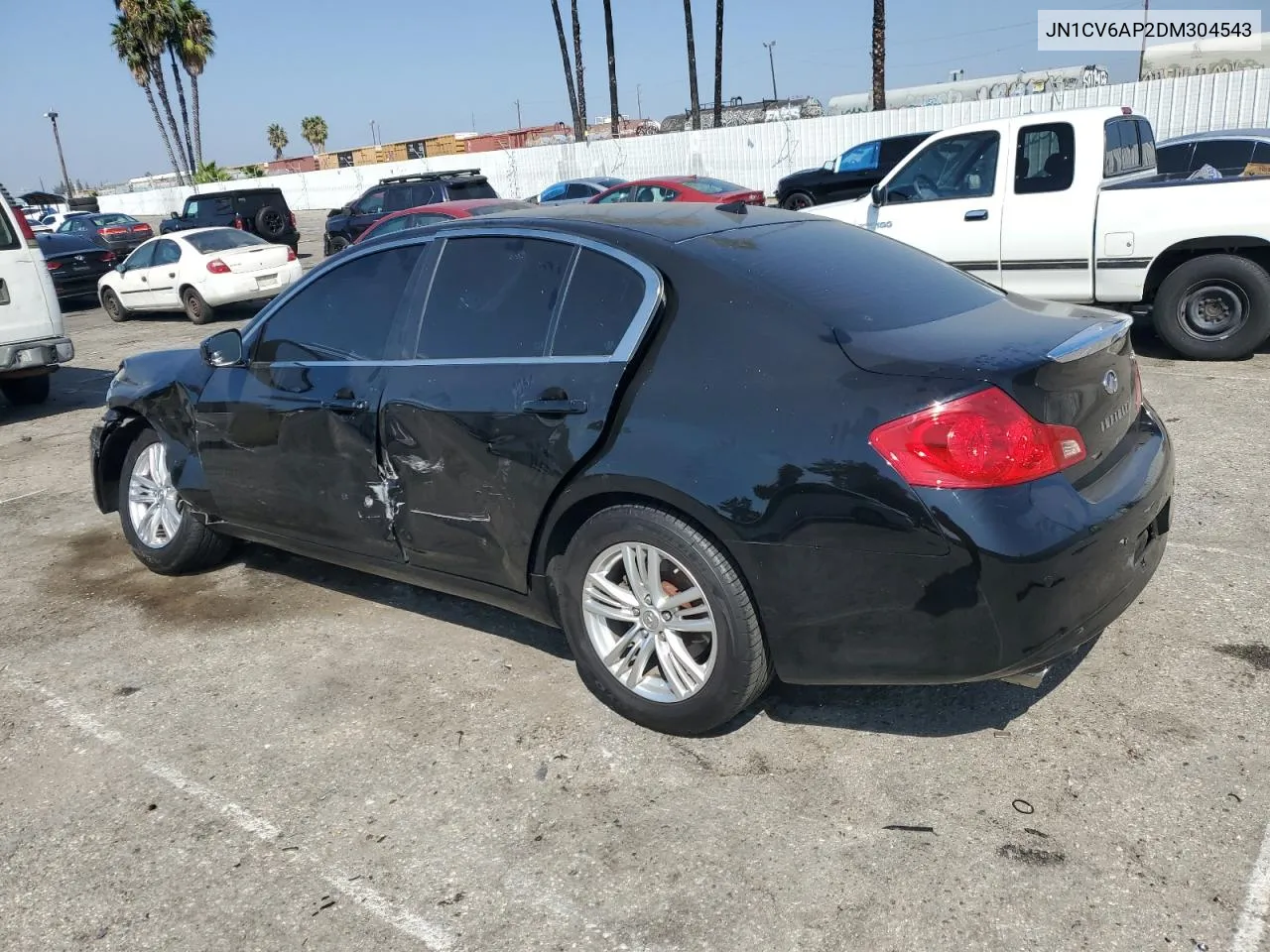 2013 Infiniti G37 Base VIN: JN1CV6AP2DM304543 Lot: 72214244