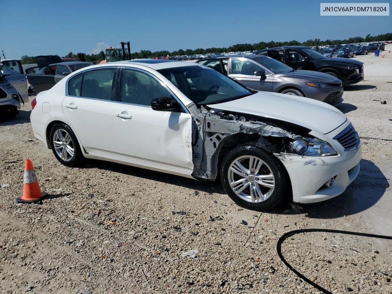 2013 Infiniti G37 Base VIN: JN1CV6AP1DM718204 Lot: 72454844