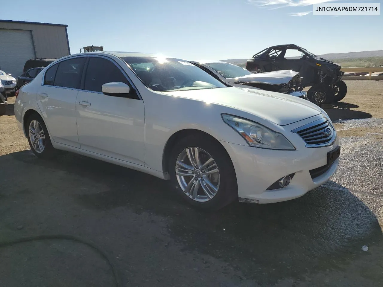 2013 Infiniti G37 Base VIN: JN1CV6AP6DM721714 Lot: 72712964