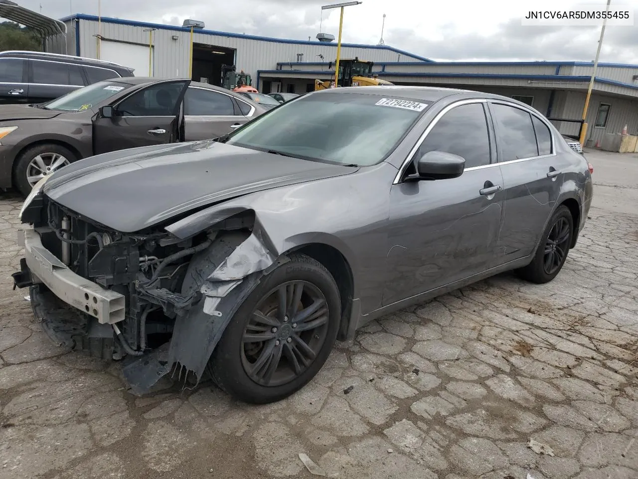 2013 Infiniti G37 VIN: JN1CV6AR5DM355455 Lot: 72792224