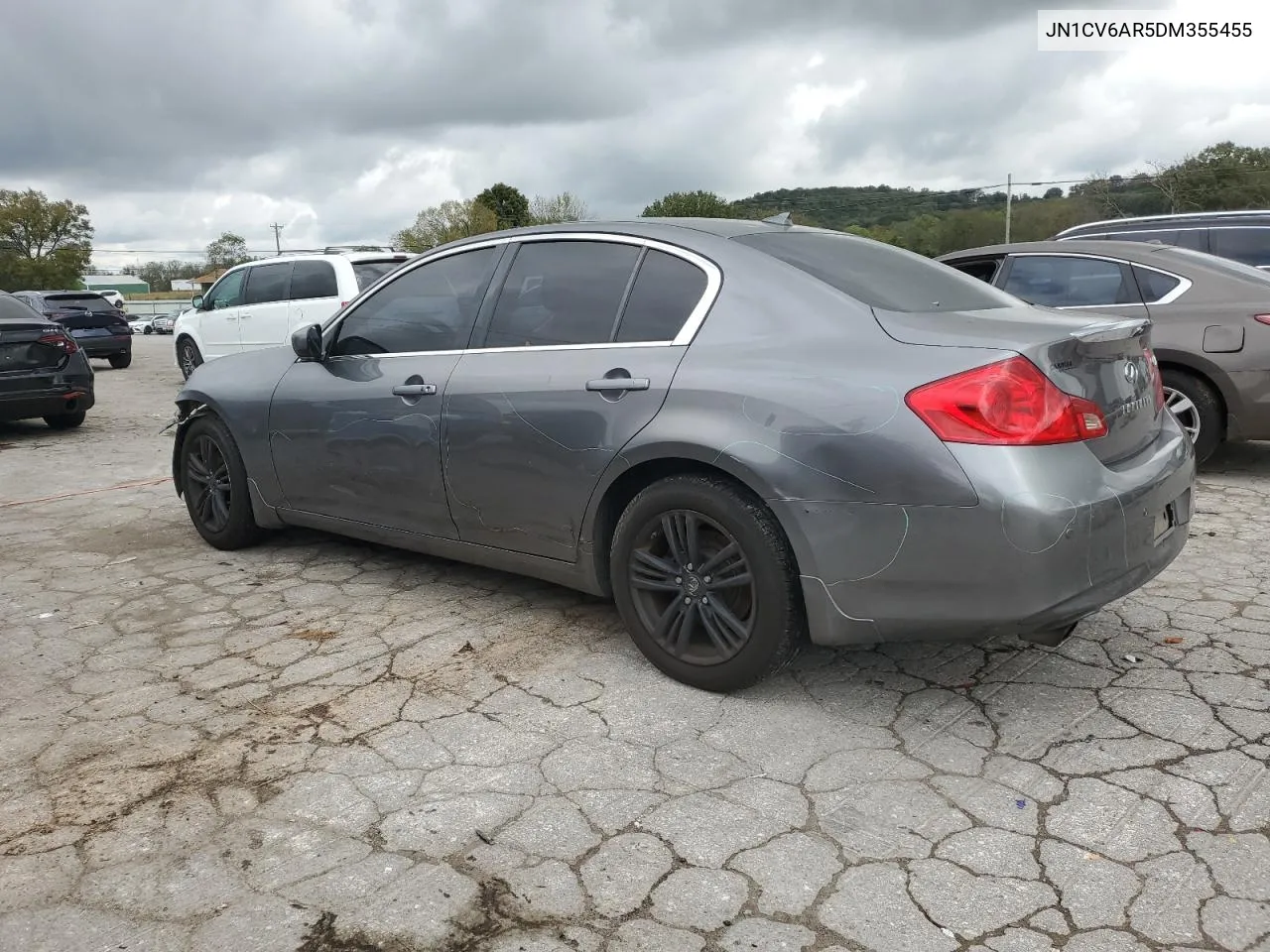 2013 Infiniti G37 VIN: JN1CV6AR5DM355455 Lot: 72792224