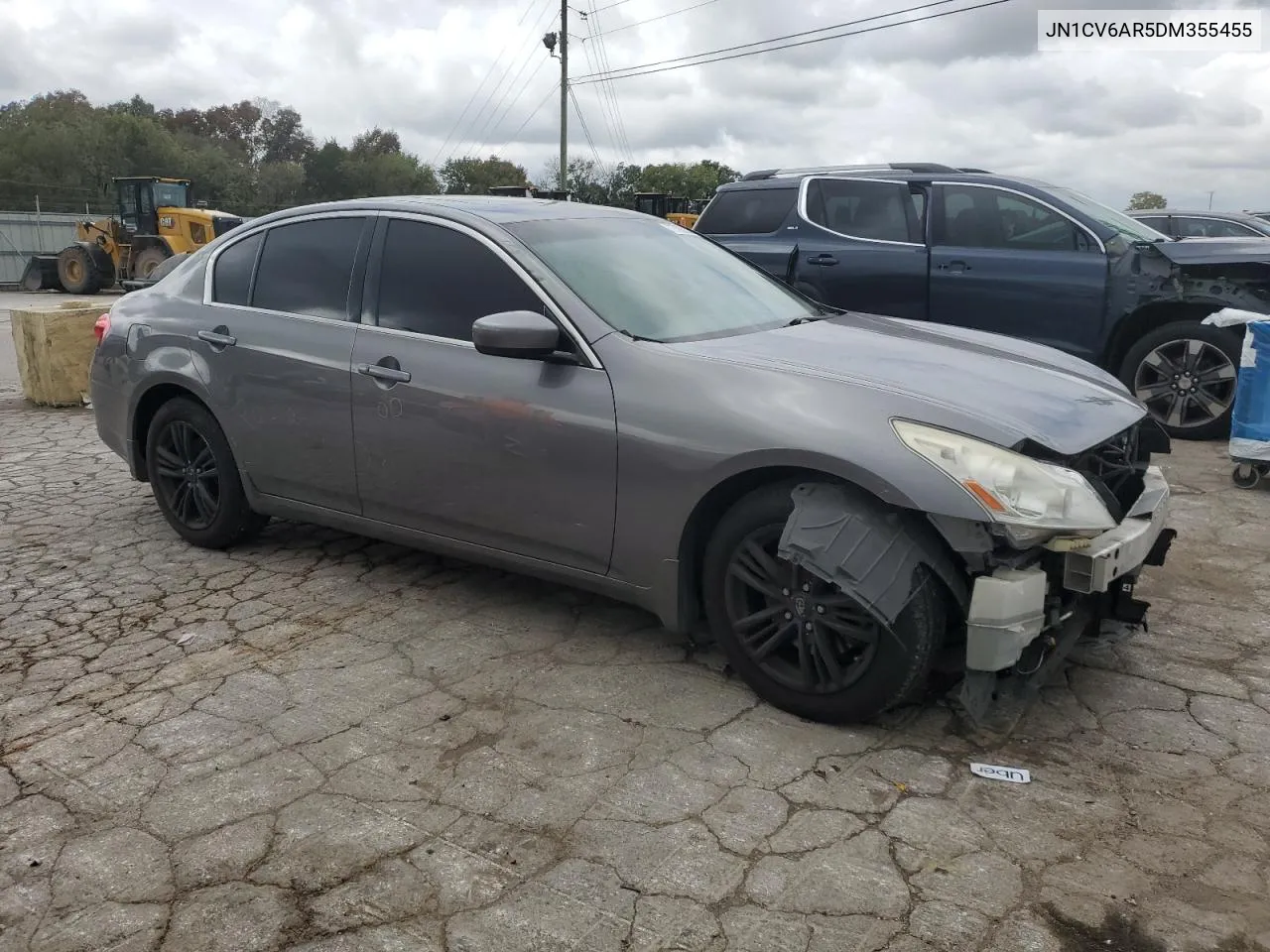 2013 Infiniti G37 VIN: JN1CV6AR5DM355455 Lot: 72792224