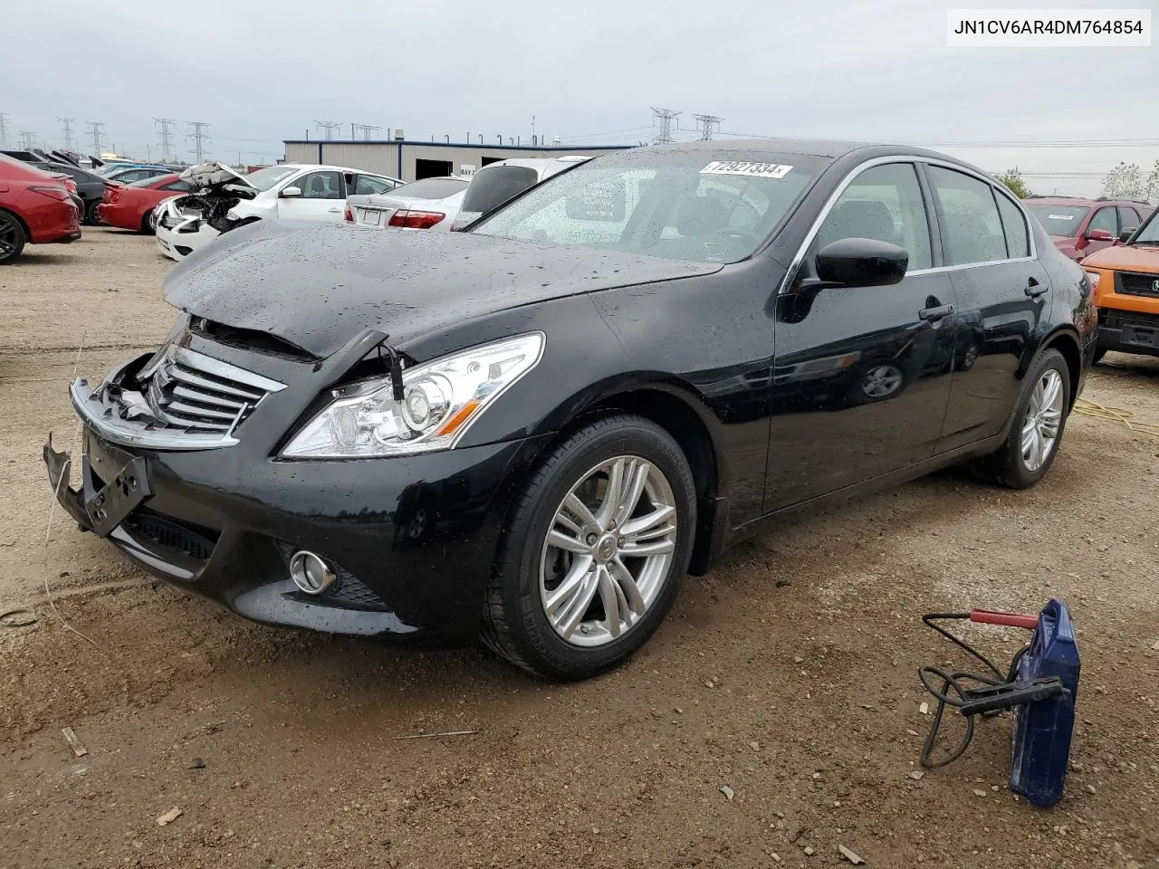 2013 Infiniti G37 VIN: JN1CV6AR4DM764854 Lot: 72927334