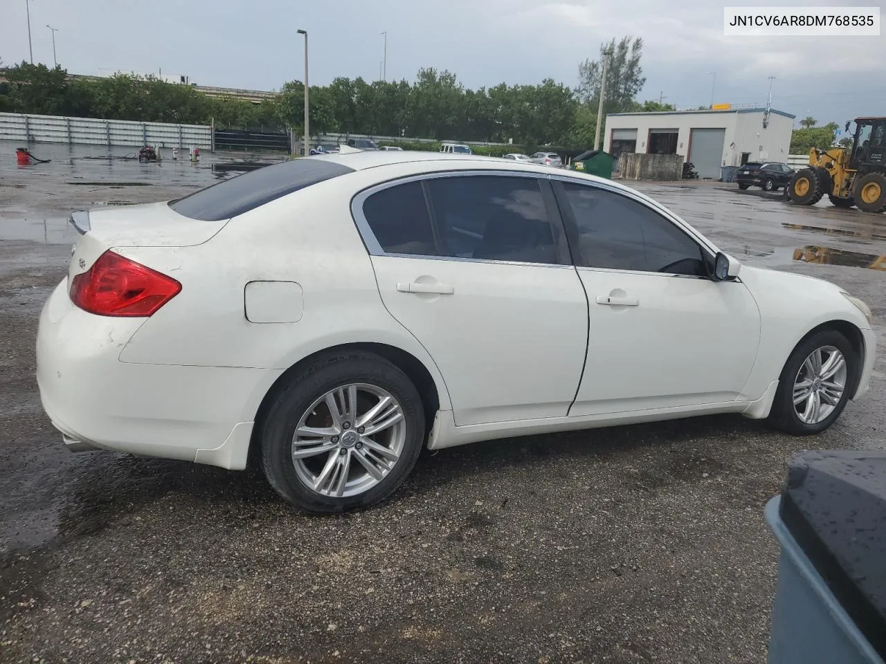 2013 Infiniti G37 VIN: JN1CV6AR8DM768535 Lot: 73279504