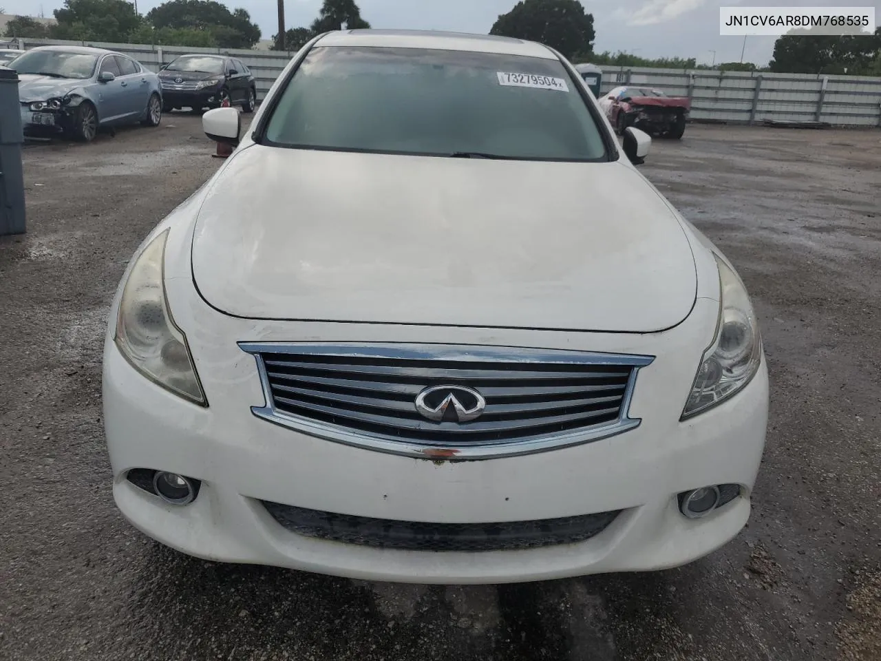 2013 Infiniti G37 VIN: JN1CV6AR8DM768535 Lot: 73279504