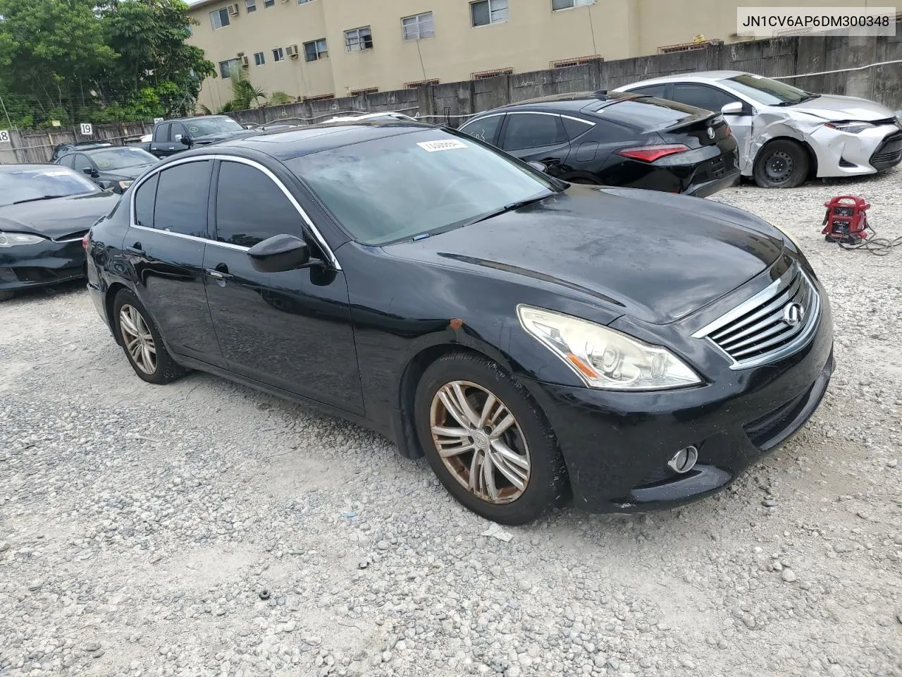 2013 Infiniti G37 Base VIN: JN1CV6AP6DM300348 Lot: 73306894