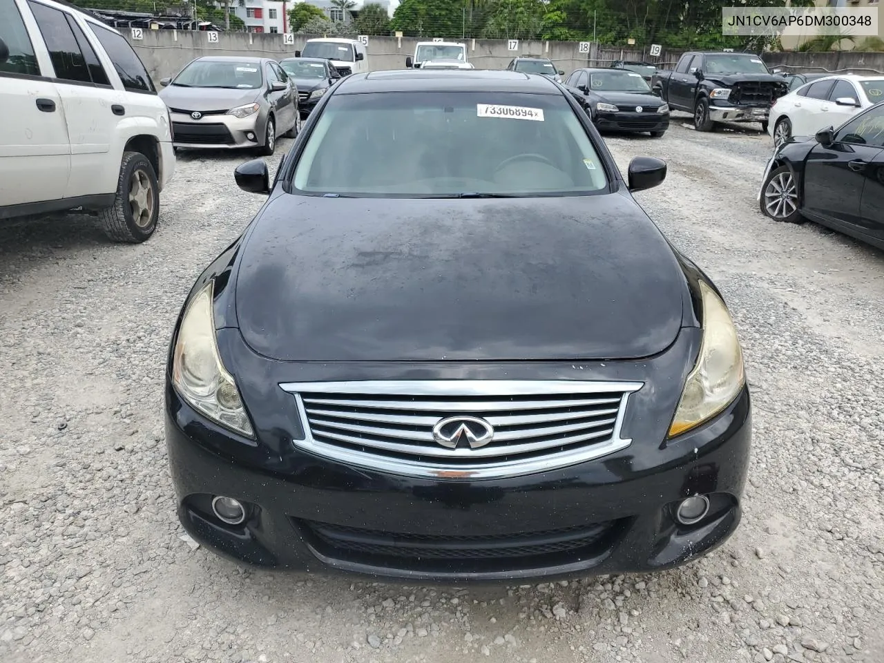 2013 Infiniti G37 Base VIN: JN1CV6AP6DM300348 Lot: 73306894