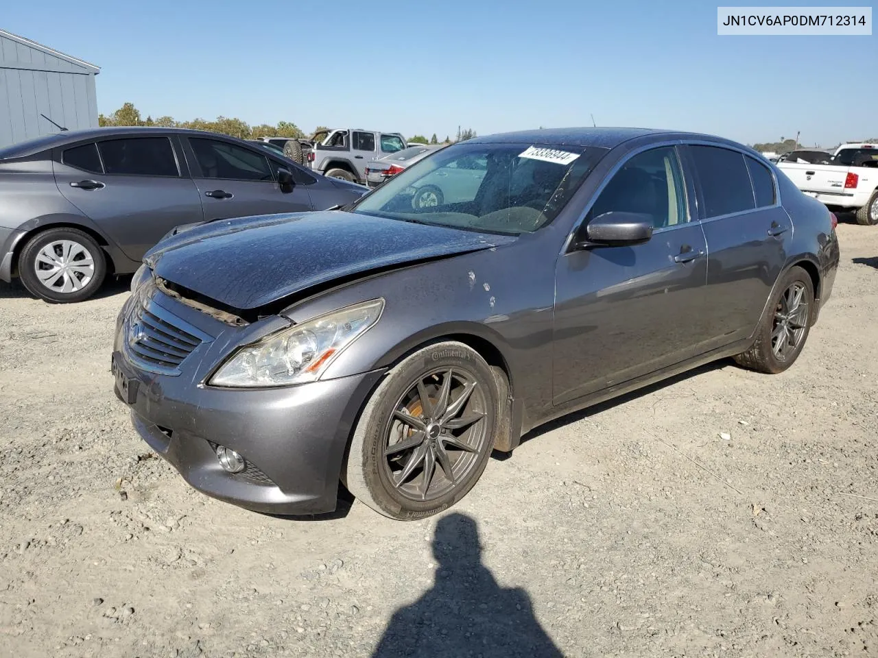 2013 Infiniti G37 Base VIN: JN1CV6AP0DM712314 Lot: 73336944