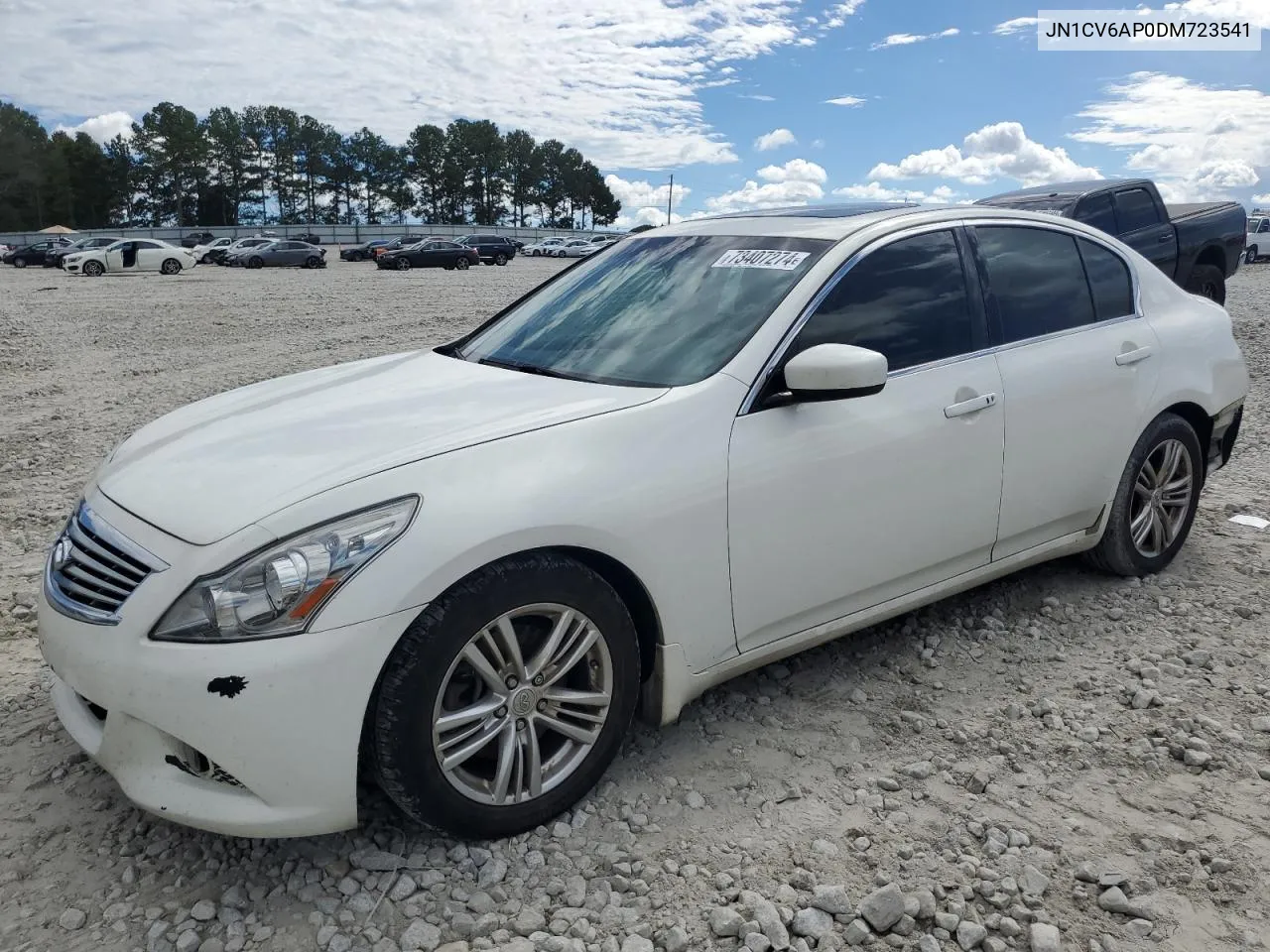 2013 Infiniti G37 Base VIN: JN1CV6AP0DM723541 Lot: 73407274