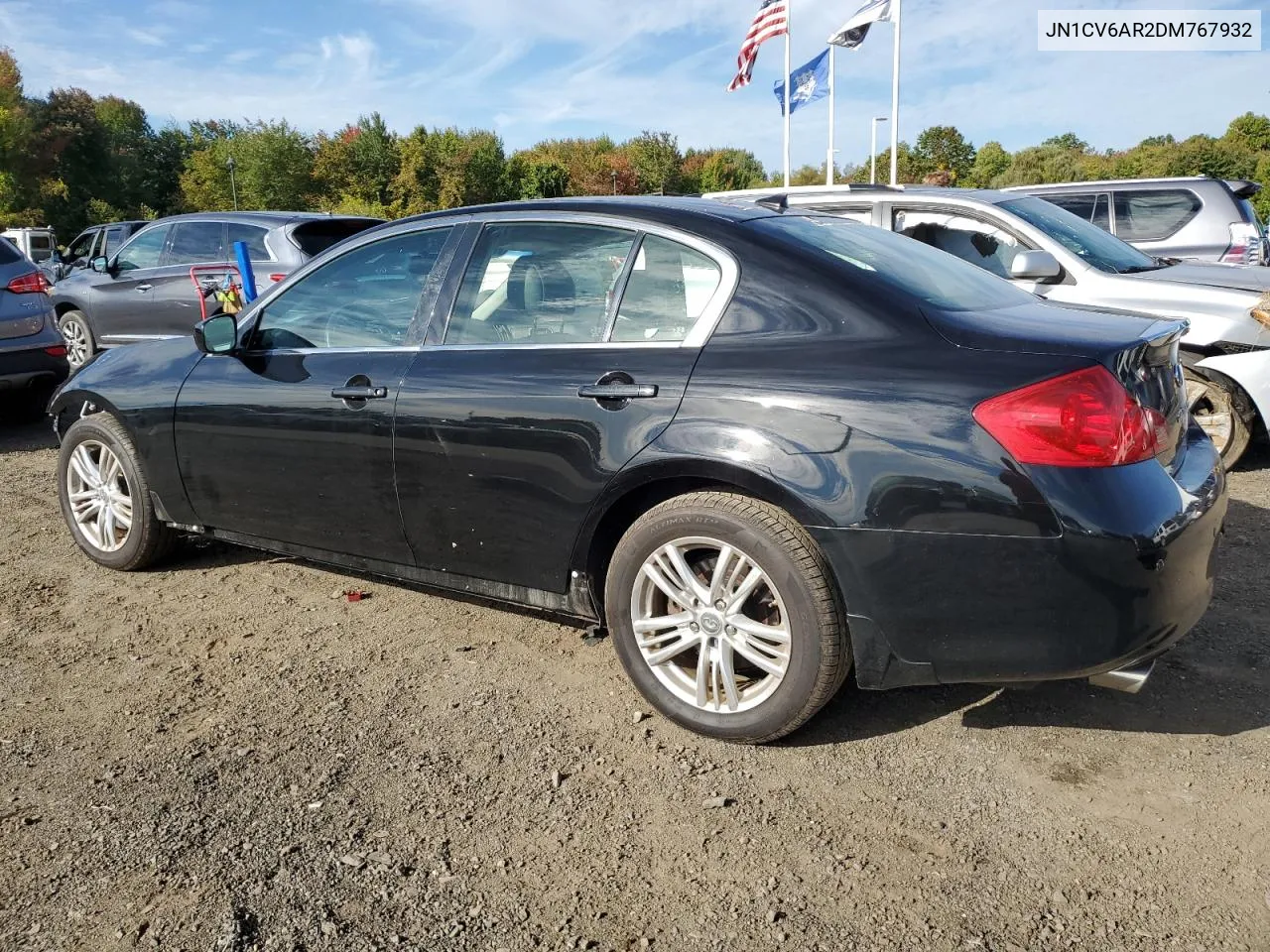 2013 Infiniti G37 VIN: JN1CV6AR2DM767932 Lot: 73570434