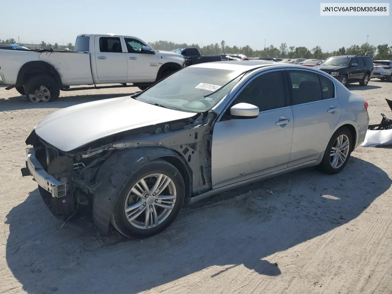 2013 Infiniti G37 Base VIN: JN1CV6AP8DM305485 Lot: 73771264