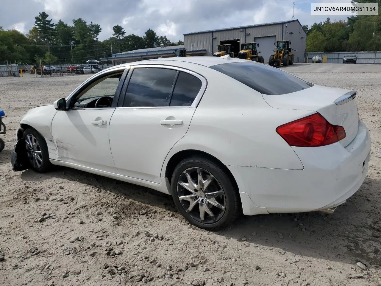 2013 Infiniti G37 VIN: JN1CV6AR4DM351154 Lot: 73943644