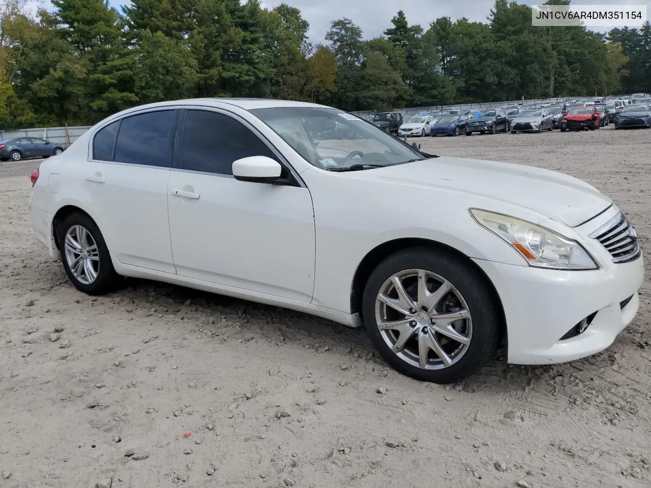 2013 Infiniti G37 VIN: JN1CV6AR4DM351154 Lot: 73943644