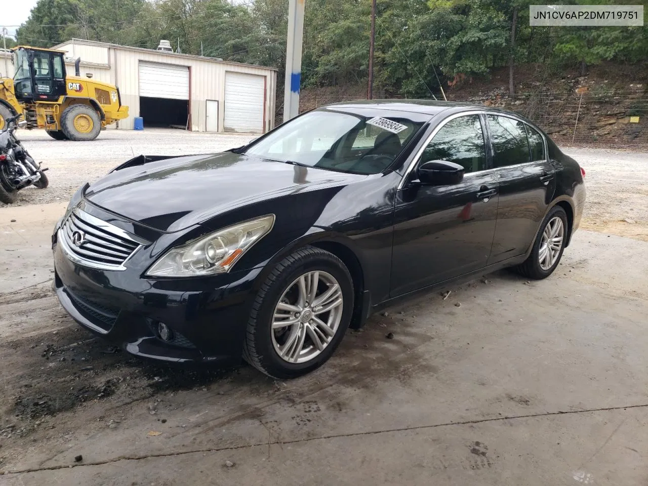 2013 Infiniti G37 Base VIN: JN1CV6AP2DM719751 Lot: 73969934