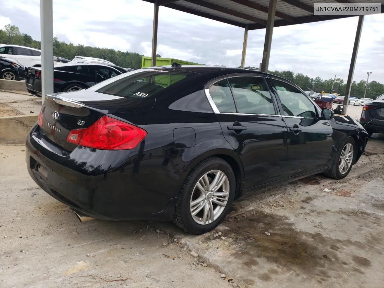 2013 Infiniti G37 Base VIN: JN1CV6AP2DM719751 Lot: 73969934