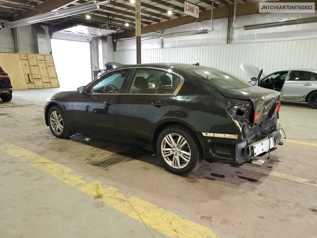 2013 Infiniti G37 VIN: JN1CV6AR7DM760832 Lot: 74595504