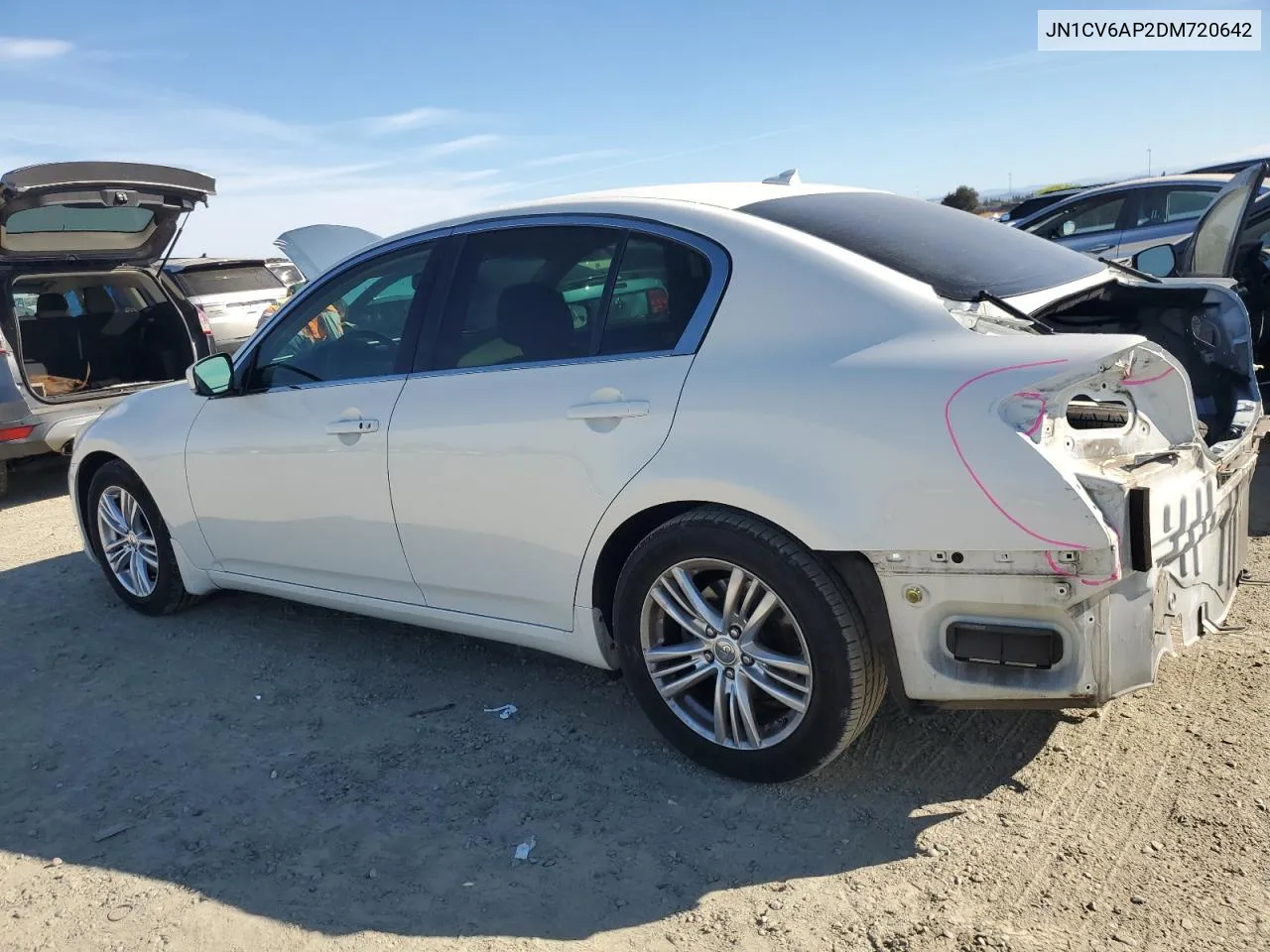 2013 Infiniti G37 Base VIN: JN1CV6AP2DM720642 Lot: 74614354