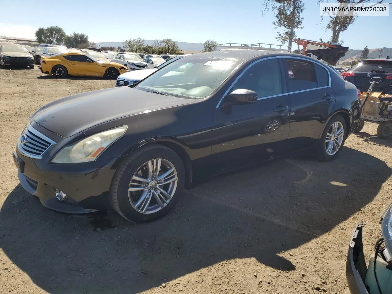 2013 Infiniti G37 Base VIN: JN1CV6AP9DM720038 Lot: 74789194