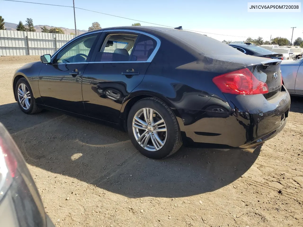 2013 Infiniti G37 Base VIN: JN1CV6AP9DM720038 Lot: 74789194