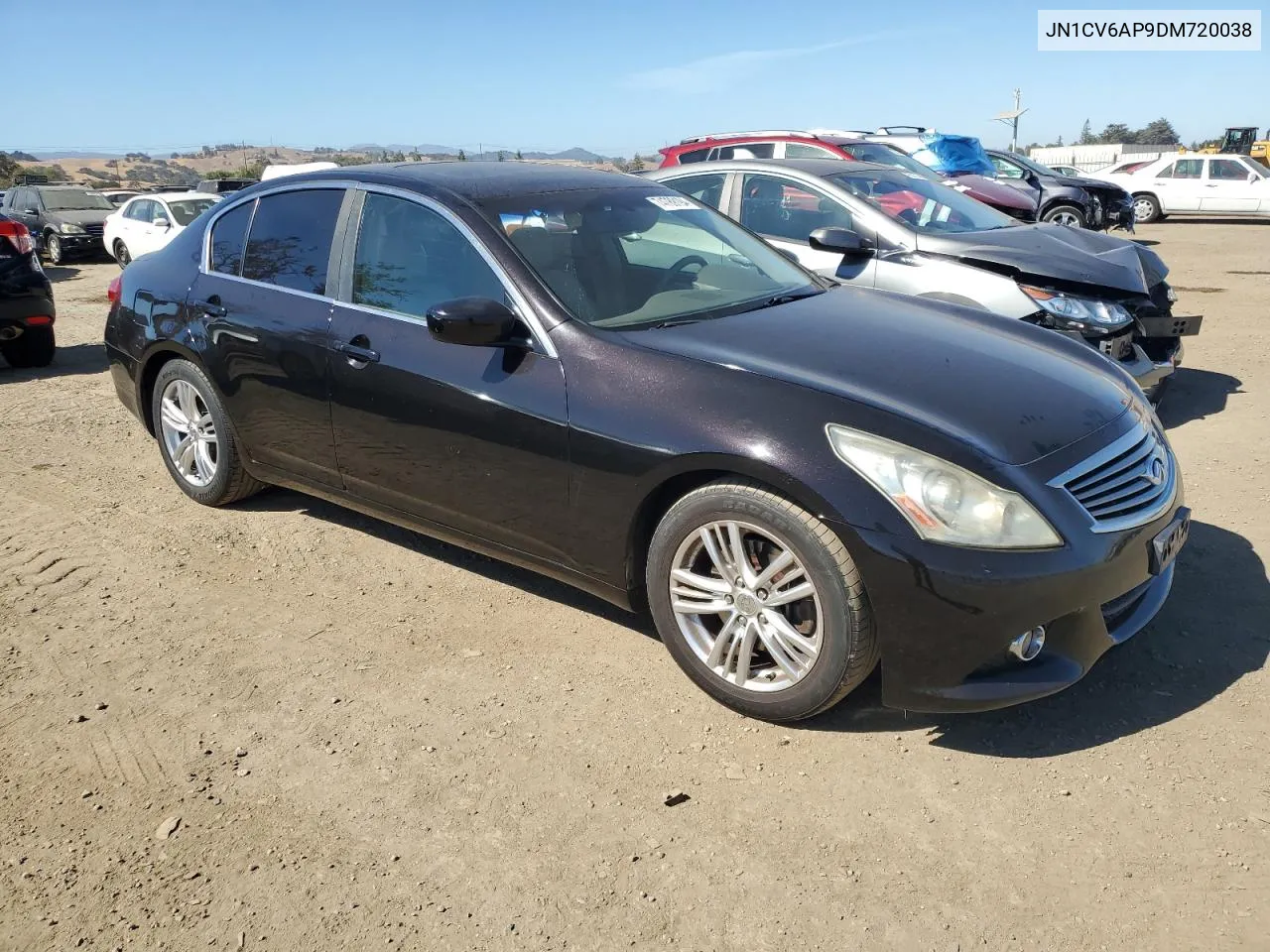 2013 Infiniti G37 Base VIN: JN1CV6AP9DM720038 Lot: 74789194