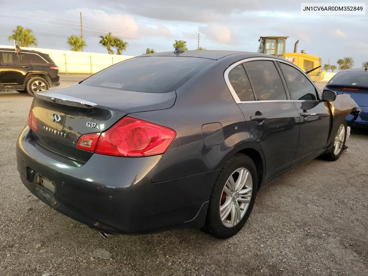 2013 Infiniti G37 VIN: JN1CV6AR0DM352849 Lot: 74927714