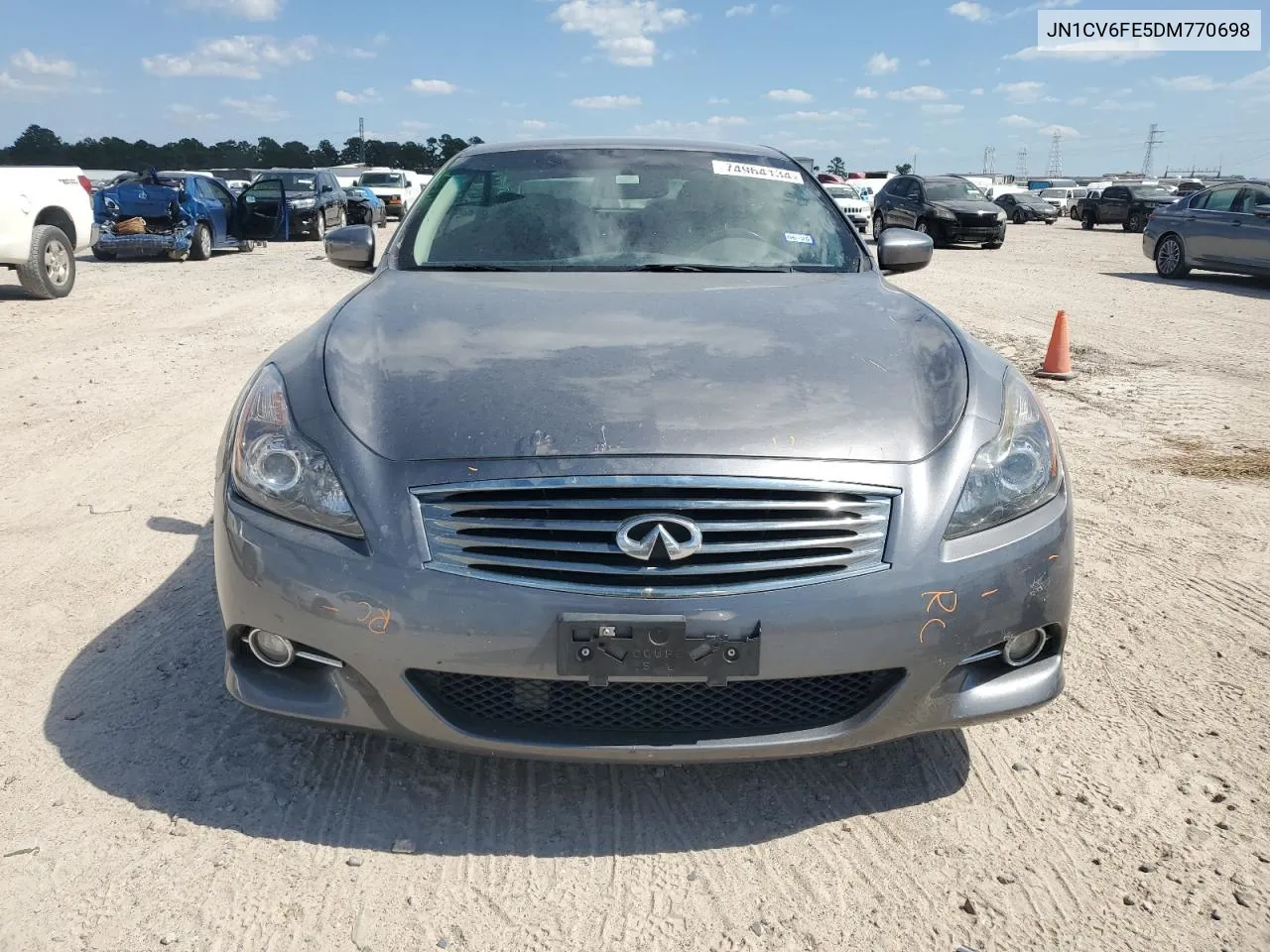 2013 Infiniti G37 Sport VIN: JN1CV6FE5DM770698 Lot: 74964134