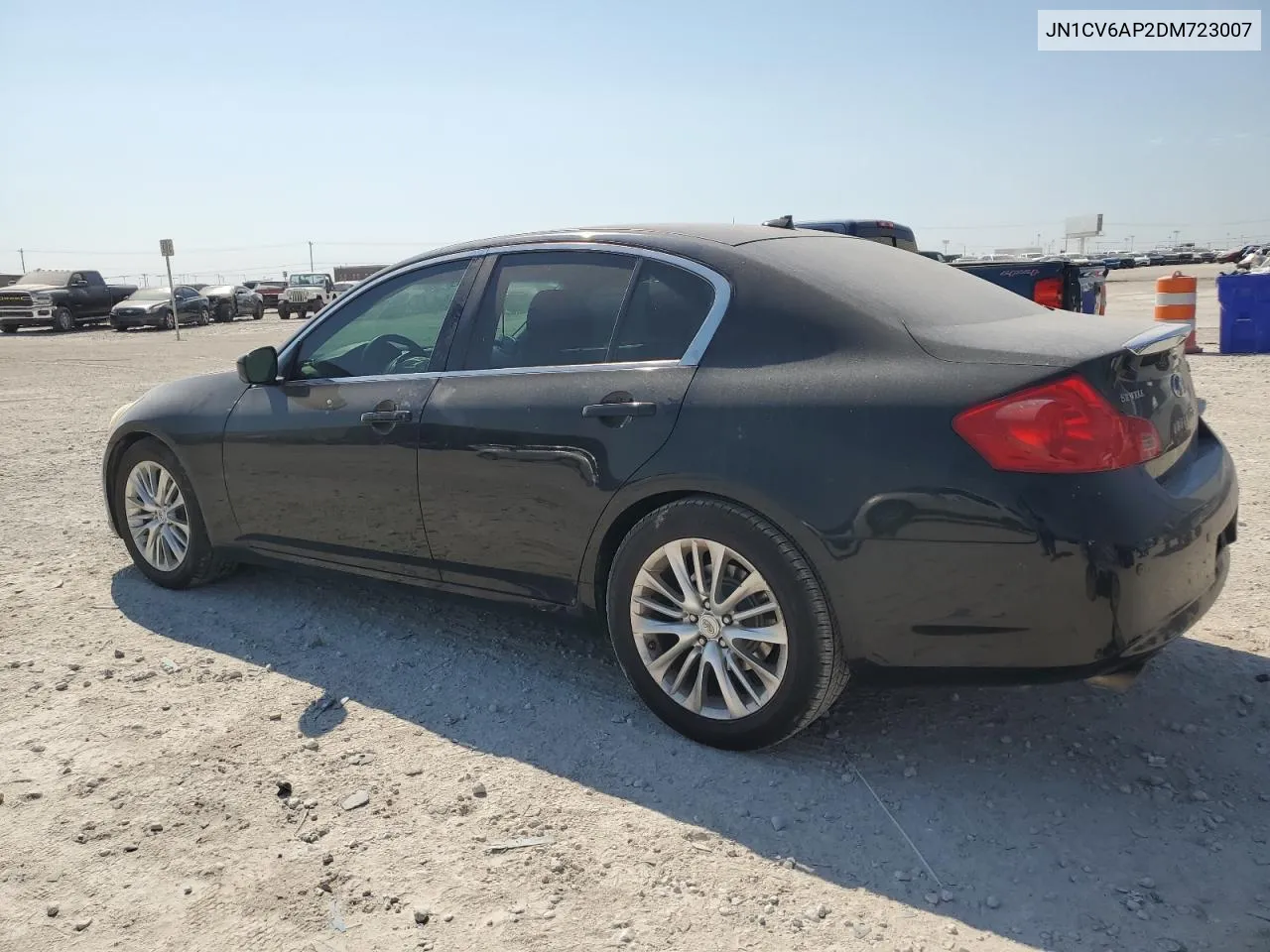 2013 Infiniti G37 Base VIN: JN1CV6AP2DM723007 Lot: 75132534