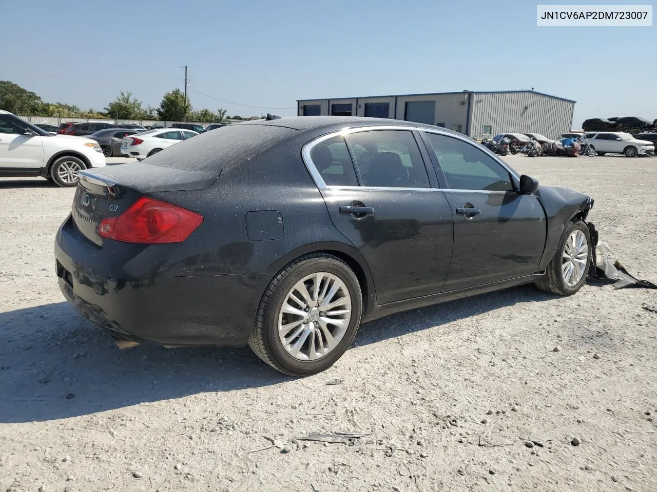 2013 Infiniti G37 Base VIN: JN1CV6AP2DM723007 Lot: 75132534