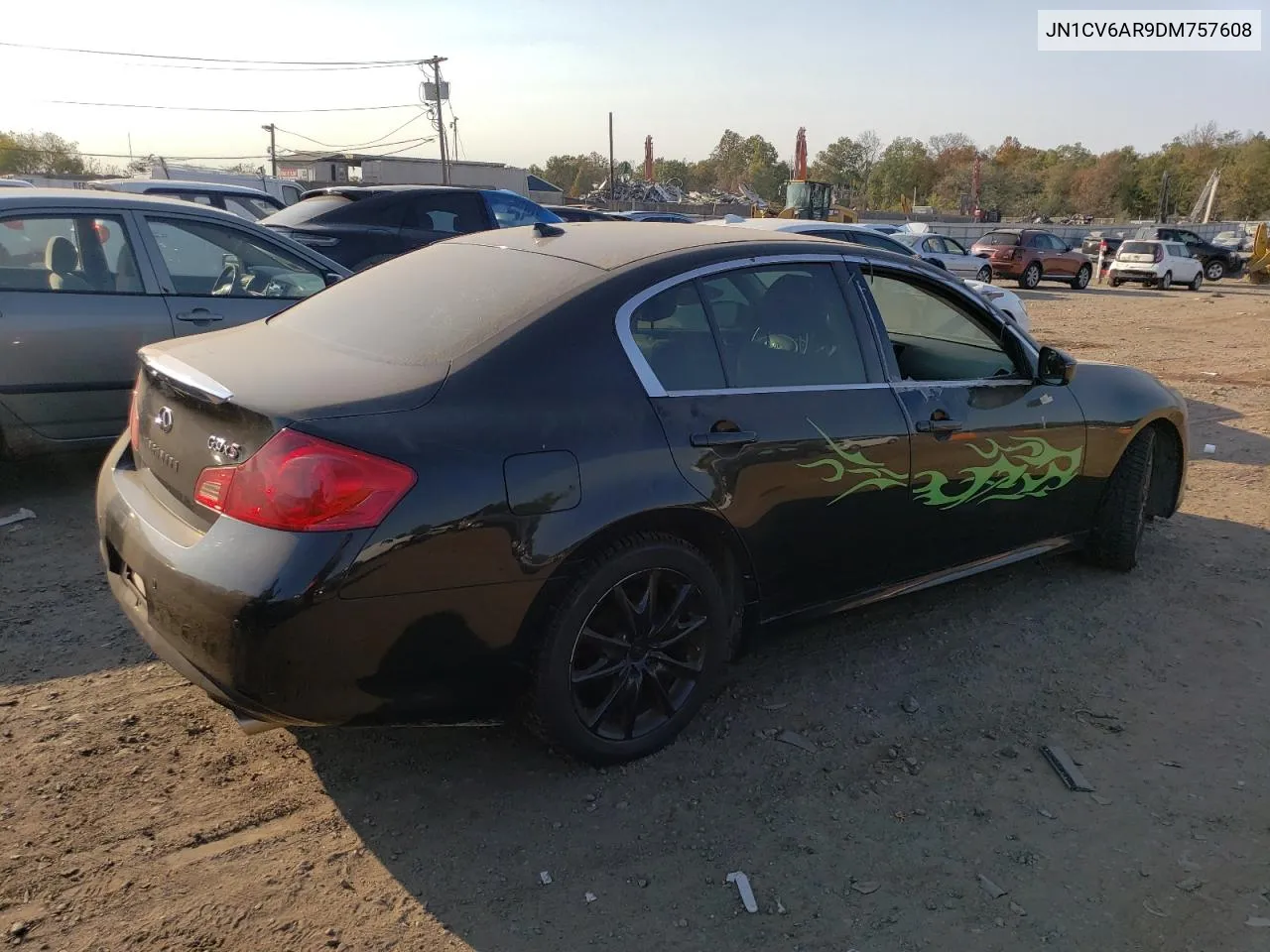 2013 Infiniti G37 VIN: JN1CV6AR9DM757608 Lot: 75175224