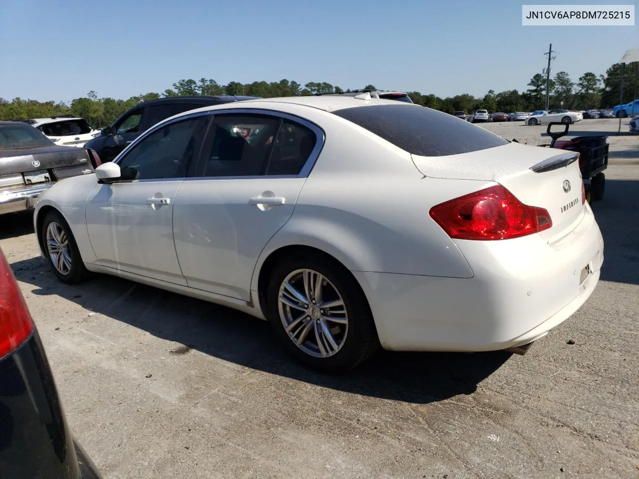 2013 Infiniti G37 Base VIN: JN1CV6AP8DM725215 Lot: 75211654