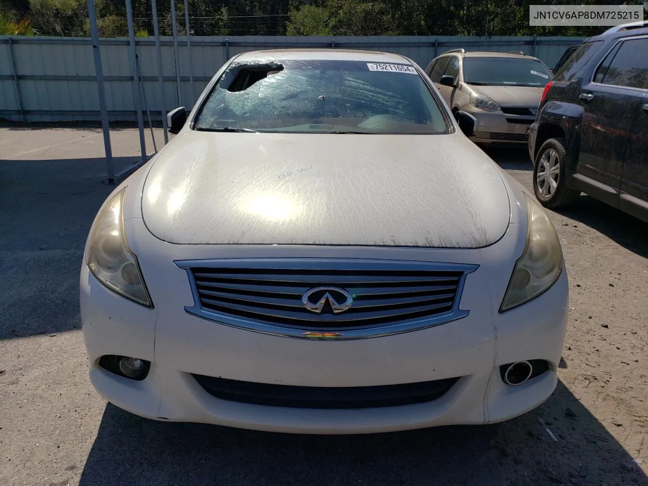 2013 Infiniti G37 Base VIN: JN1CV6AP8DM725215 Lot: 75211654