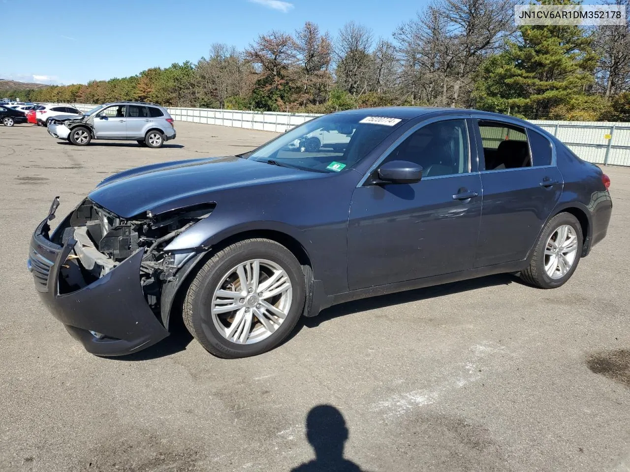 2013 Infiniti G37 VIN: JN1CV6AR1DM352178 Lot: 75220774