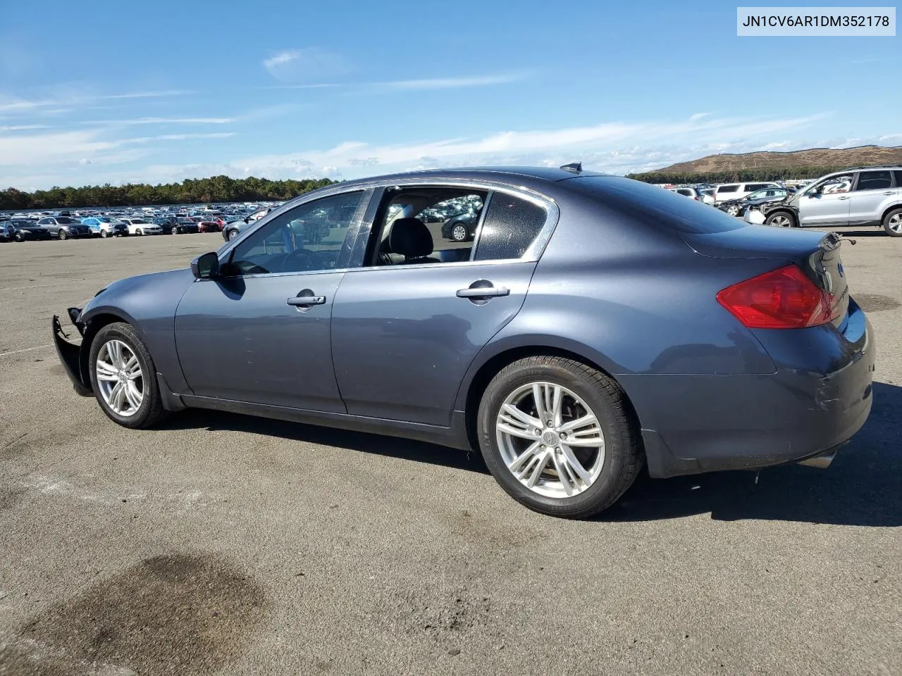 2013 Infiniti G37 VIN: JN1CV6AR1DM352178 Lot: 75220774