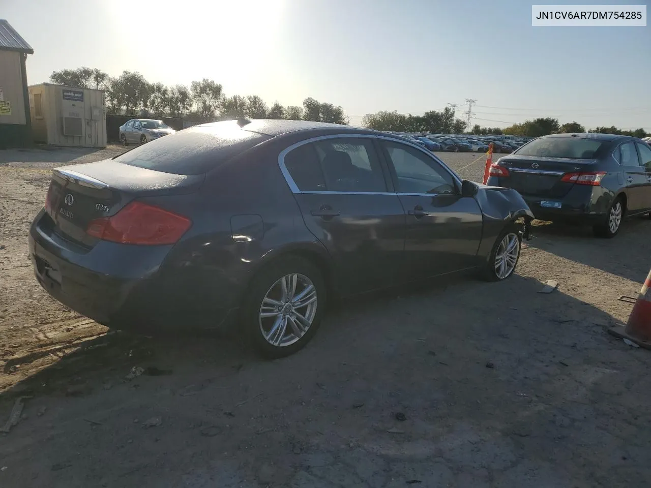 2013 Infiniti G37 VIN: JN1CV6AR7DM754285 Lot: 75437214