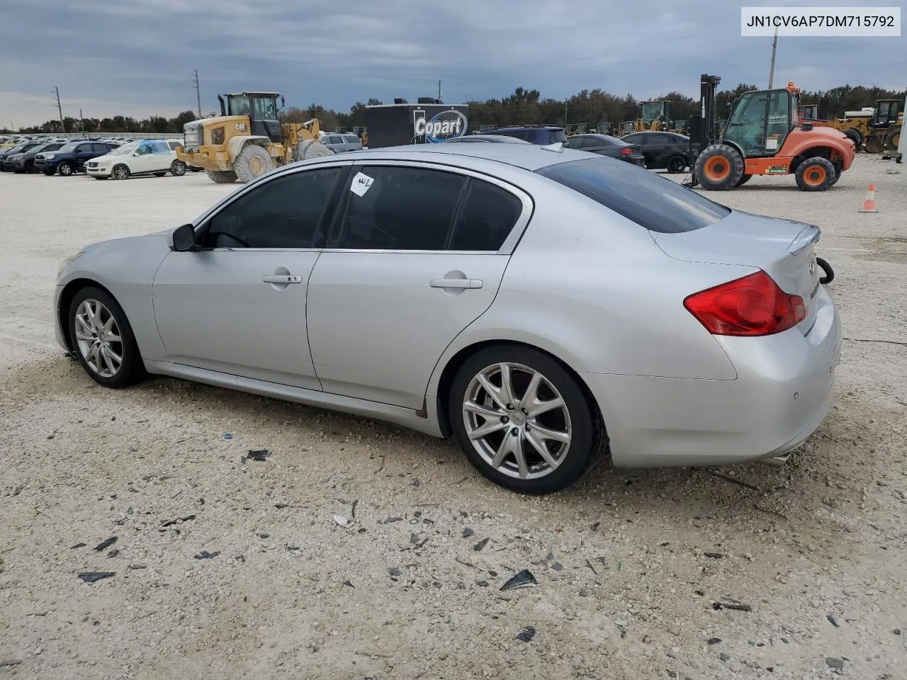 2013 Infiniti G37 Base VIN: JN1CV6AP7DM715792 Lot: 75688784