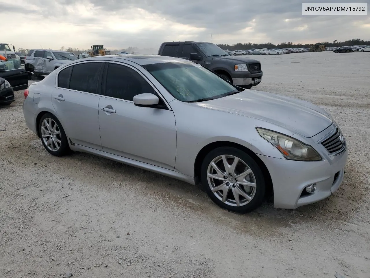 2013 Infiniti G37 Base VIN: JN1CV6AP7DM715792 Lot: 75688784