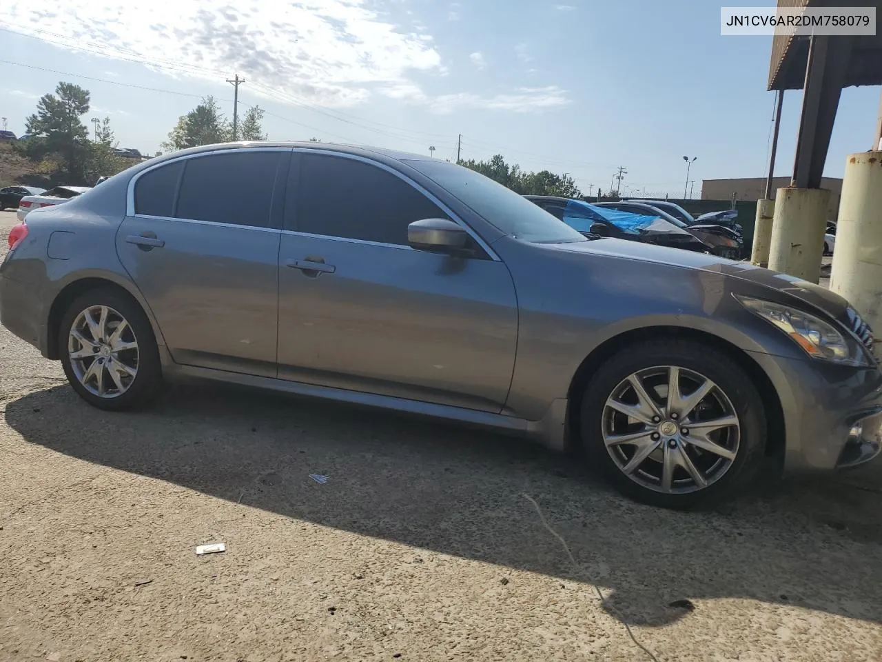 2013 Infiniti G37 VIN: JN1CV6AR2DM758079 Lot: 75776174